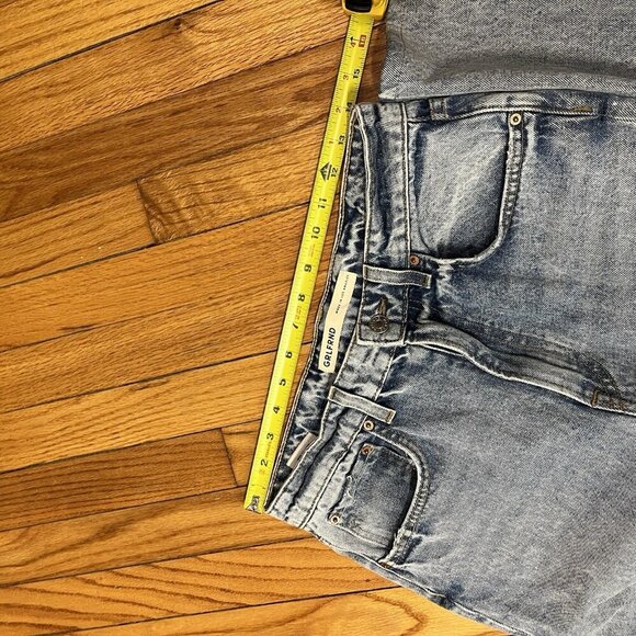 GRLFRND Harlow High Rise Boot Cut Jeans with Slit‎ Size 26 Encinitas Blue - Picture 12 of 12